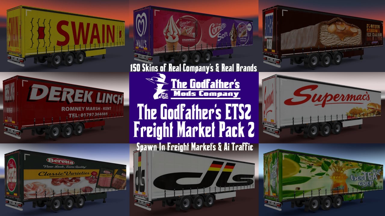 The Godfather's ETS2 Freight Market Pack 2